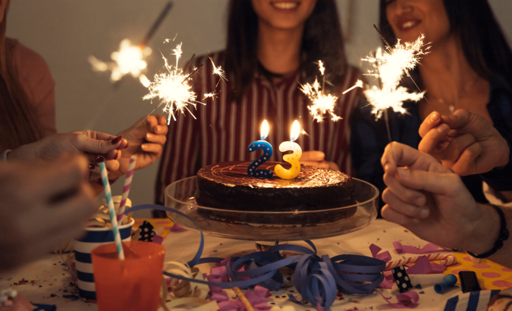 churros con chocolate para cumpleaños en murcia